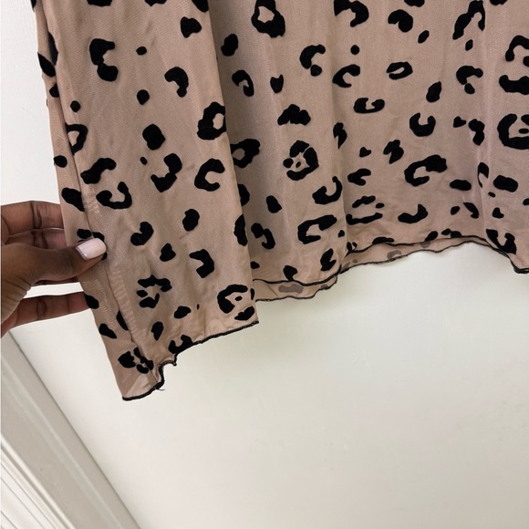 See you Monday/ Dress/ Size M -Leopard Print Spaghetti Strap Dress - Picture 4 of 5